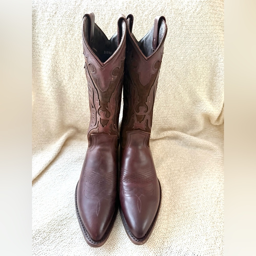 Vintage FRYE Billy Firebird Cowboy Boots Men’s size 9.5 D - Picture 2 of 8